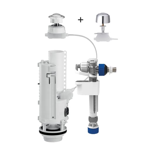 Siamp 10 0060 89 Optima 50 cĂąble + Bouton Standard + Bouton 6 mm + Robinet 2-en-1.