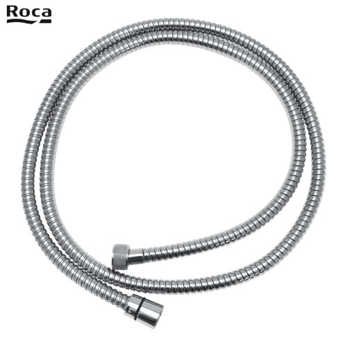 Roca A525009800 Evolution - Flexible De Douche 170cm Avec Raccords Chromés.