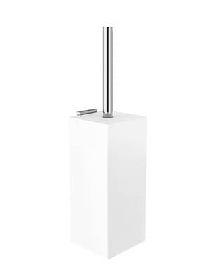 Roca A816851001 Rubik. Porte balayette Wc, mural, Chromé Brillant.