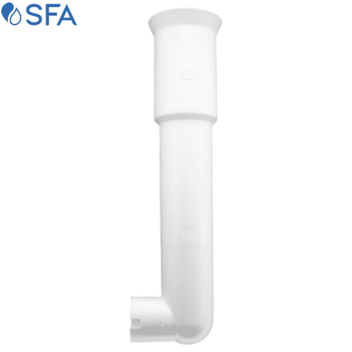 Sfa Bl120030 Coude long diamètre 24 mm.