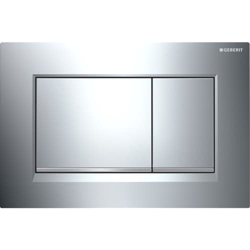 Geberit 115.883.kh.1 Plaque de déclenchement Sigma30 Chromée.