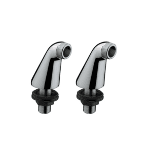 Hansgrohe 14920000 Paire de Colonnettes pour mitigeur Bain/douche, Chromé.