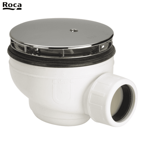 Roca A506404400 - Vidage Ou Bonde Pour Receveur De Douche Chromé. Diamêtre 90.