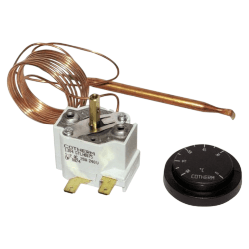 Cotherm Kgth306101 Kit thermostat 1000mm inverseur 6/40°c + bouton complet.