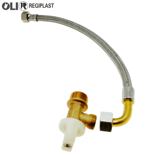 Regiplast 887611 Robinet D' Arrêt + Flexible. Pour Eurofutura 620