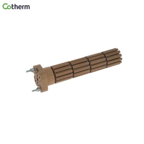 Cotherm Resmc00401 Résistance stéatite tête carrée 47mm mono 2 bornes 1800w.