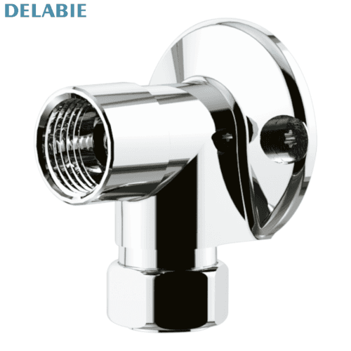 Delabie 841315 Raccord applique renforcé avec écrou.