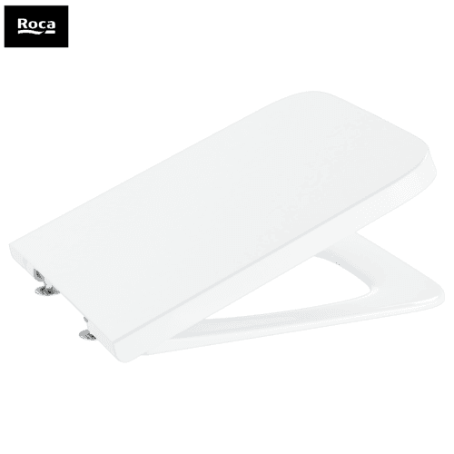 Roca A80153200b Inspira-square. Abattant Wc en Supralit® frein de chute "silencio"