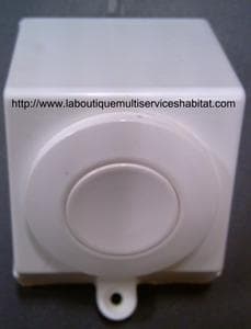 Watermatic 101060 Bloc mural avec bouton poussoir pneumatique Watermatic