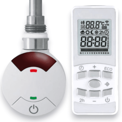 Cotherm Kbss340101 Kit sèche serviette 1000w 5 modes : conforts, nuits, hors gel, stand-by, eco.