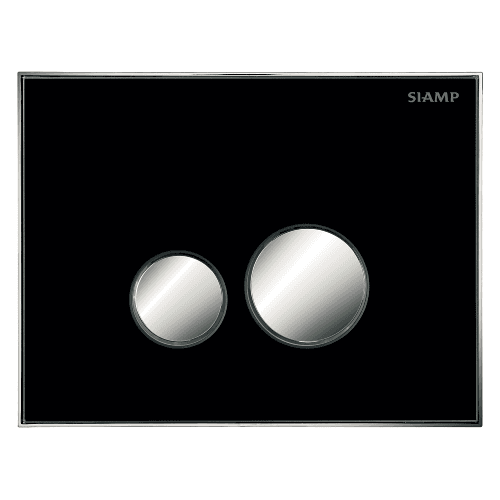 Pr-siamp 31 1991 10 Plaque de commande Double Volume Reflet 360 Noir/touches Brillantes.