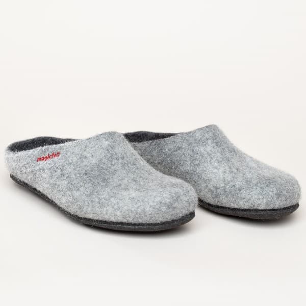 Pantoufle feutre gris taille 37