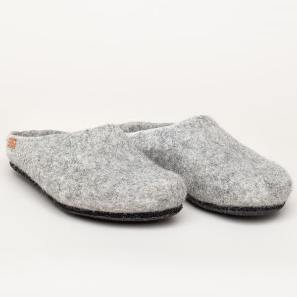 Pantoufle feutre Gotlandschaf taille 42