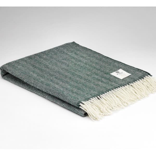 plaid laine chevrons McNutt of Donegal sapin