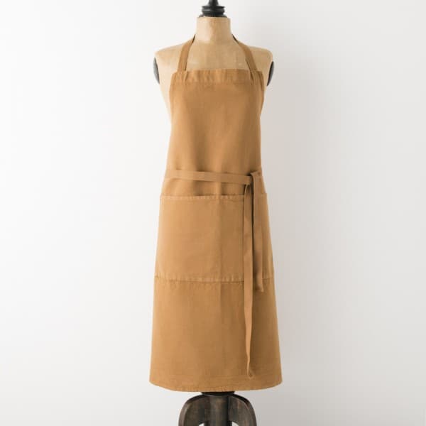 tablier d'office lin coton menuisier