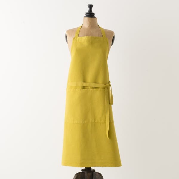 tablier d'office lin coton épicier