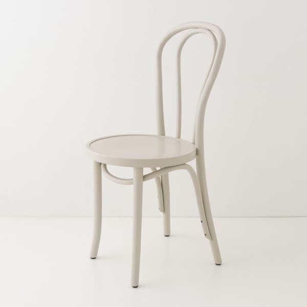 Chaise bistrot N°18 beige lin