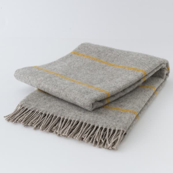 plaid pure laine Halla Lapuan Kankurit halla jaune