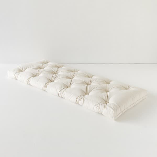 futon d'appoint pliable en laine 70x140 enfant