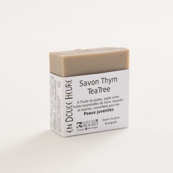 savon bio thym tea tree