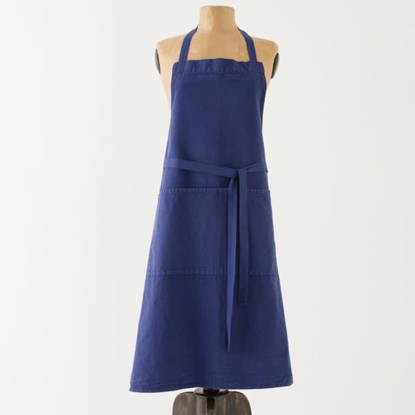 tablier d'office lin coton bricoleur