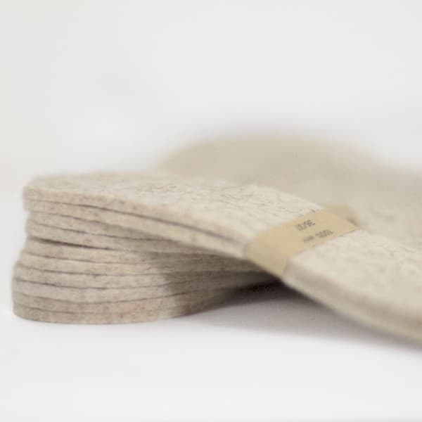 Semelles en feutre de laine 30-31