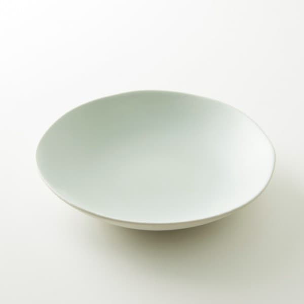 assiette creuse grès coloris romarin 23 cm