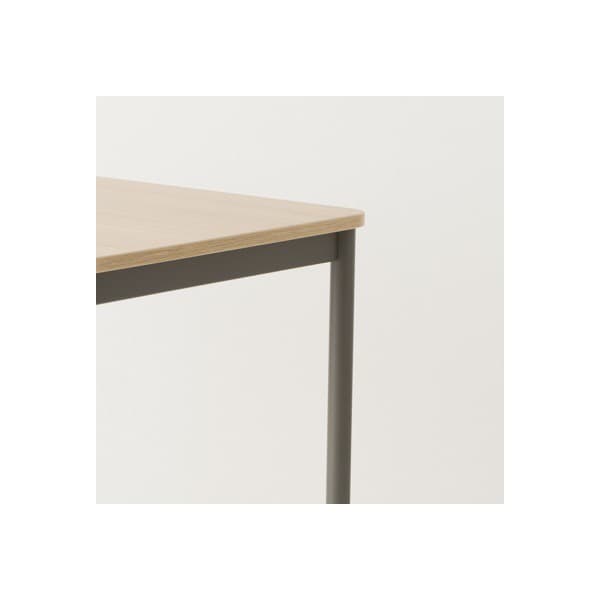 Table 120x80 choix 6 coloris taupe