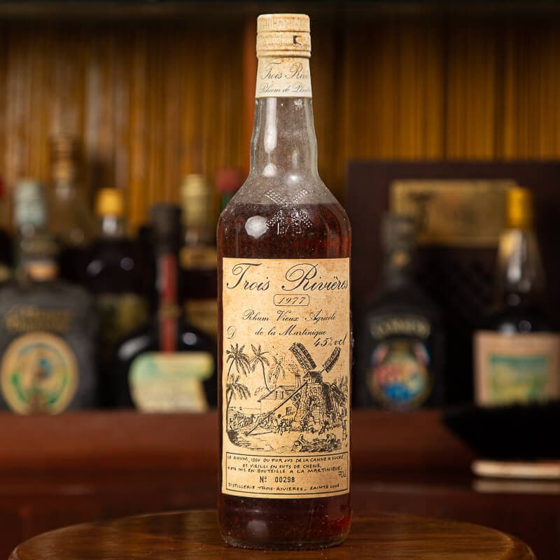Trois rivieres - millésime 1977 - n° 00298 - rhum vintage - 45° - 70cl