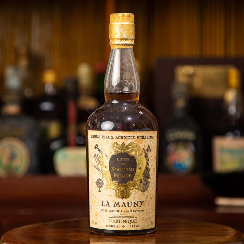La mauny - rhum vintage - cuvée du nouveau monde - bouteille n°14059 - 43° - 70cl