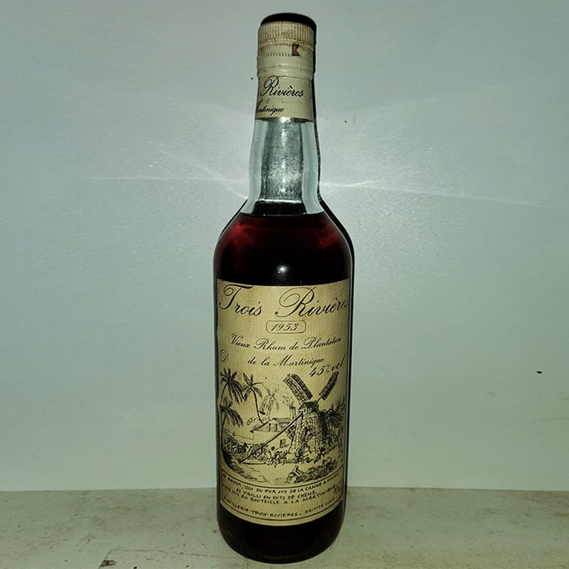 Trois rivières - millésime 1953 - rhum vintage - 45° - 70cl