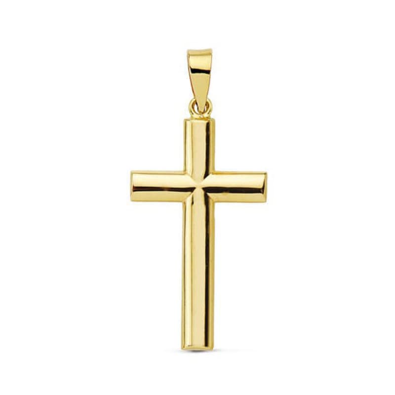 Pendentif - Médaille Croix Or Jaune - Chaine Offerte