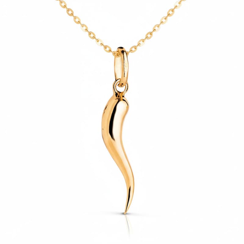 Pendentif Gundilla en Or Jaune 18 Carats 750 + Chaîne Offerte