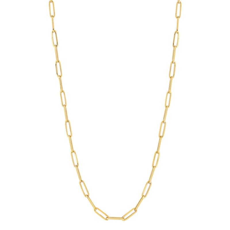 Collier / Chaîne Or Jaune Maille Cheval - Homme - 50cm