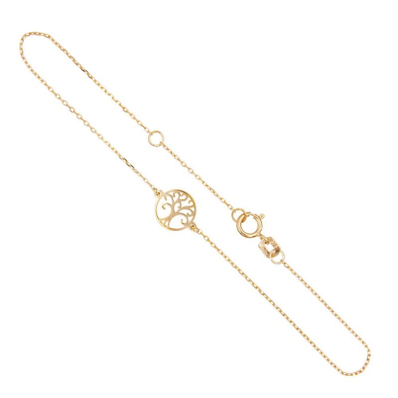 Bracelet Or Jaune - Arbre de Vie