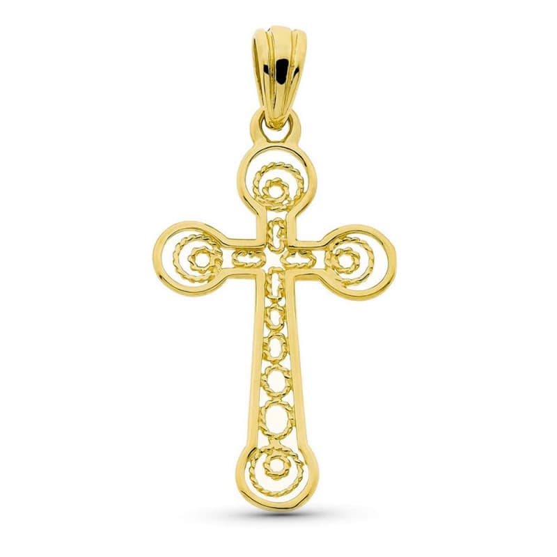Pendentif - Médaille Croix Or 18 Carats 750 Jaune - Chaines Offertes