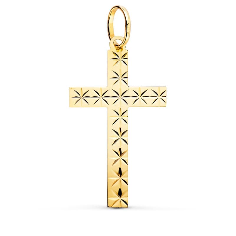 Pendentif - Médaille Croix Or 18 Carats 750 Jaune - Chaines Offertes