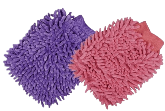 GANT DE PANSAGE MICROFIBRE