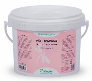 NUTRAGILE - PÂTE D'ARGILE DETOX - RELAXANTE
