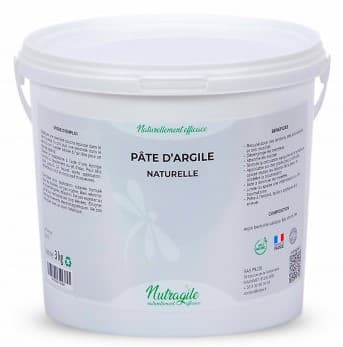 NUTRAGILE - PÂTE D'ARGILE NATURELLE