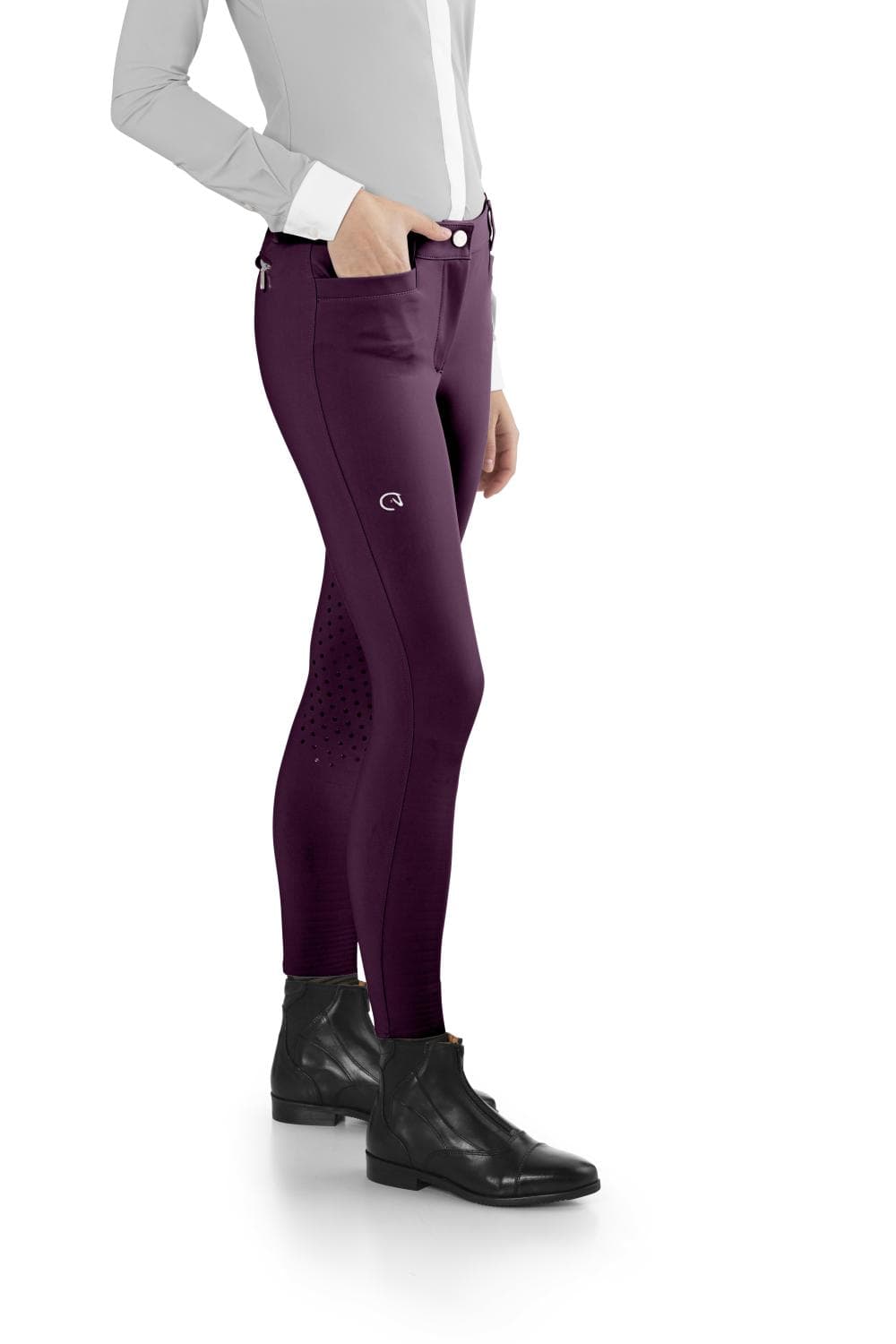 PANTALON FEMME EGO7 EJ JUMPING BORDEAUX