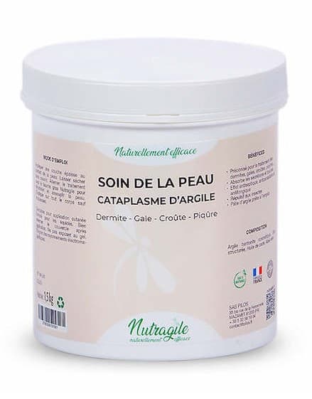 SOINS DE LA PEAU - CATAPLASME D'ARGILE - NUTRAGILE