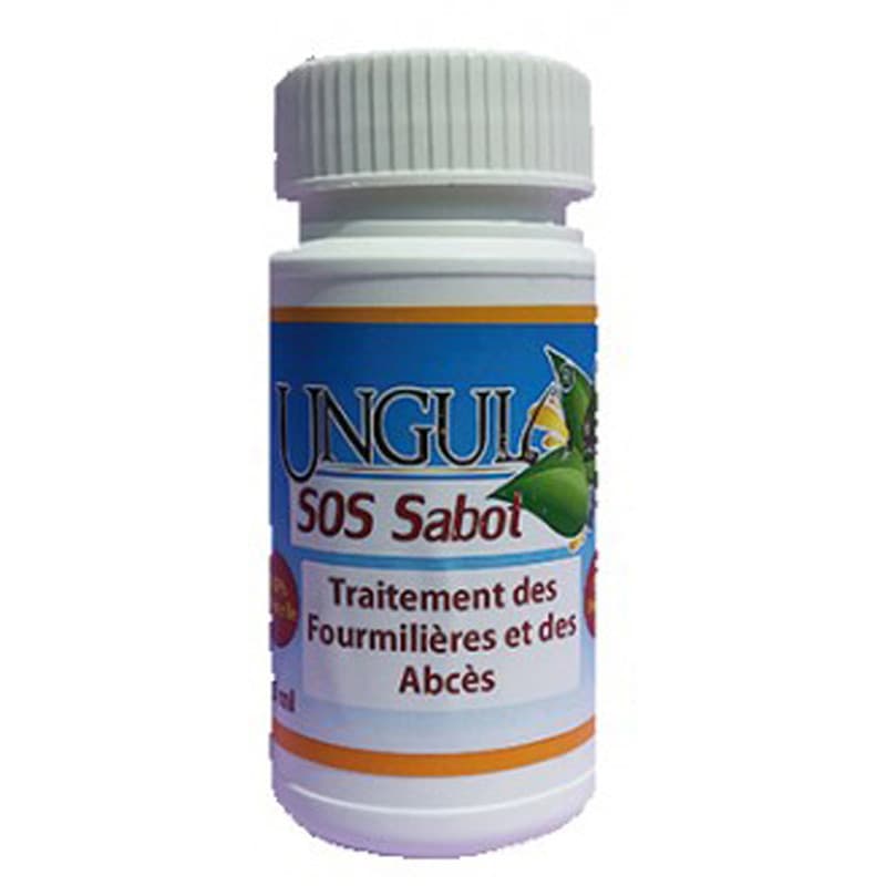 UNGULA NATURALIS - HUILE SOS SABOT TRAITEMENT FOURMILIÈRES/ ABCÈS 125 ml