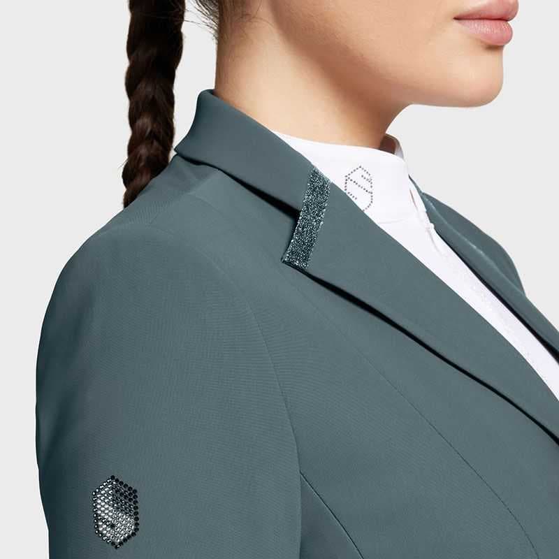 VESTE DE CONCOURS "VICTORINE CRYSTAL FABRIC" SS24