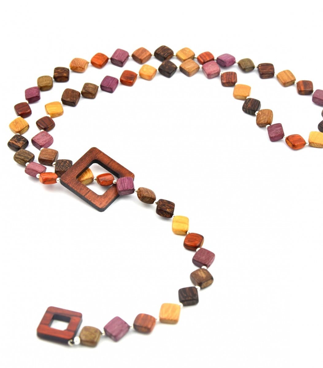 Collier en bois Camillia multibois
