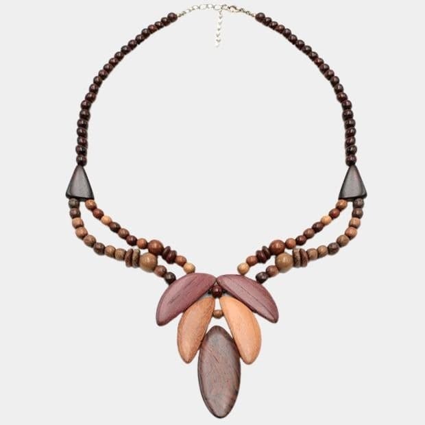 Collier en bois Osiris