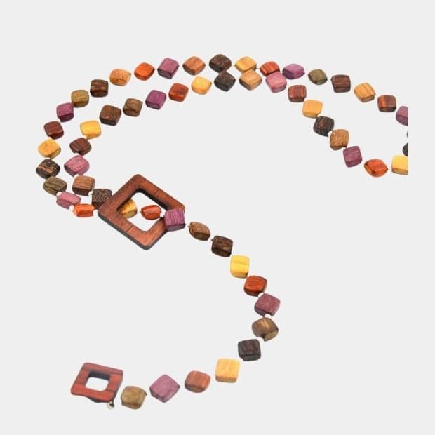 Collier en bois Camillia multibois