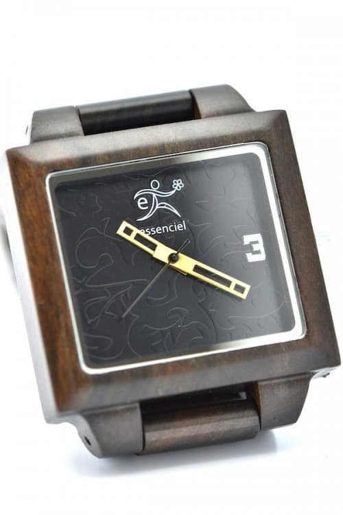 Montre en bois Sacha Ebène