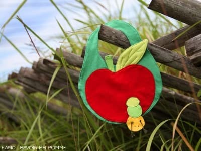 Bavoir Pomme Poudre de Perlimpinpin