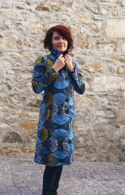 Manteau Dingo Kaliyog (Wax Blue) - Medium